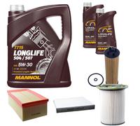 Denckermann Controllo Set mannol Longlife 5W-30 7L per VW Passat Variante
