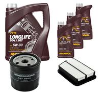 DENCKERMANN Controllo Set MANNOL LONGLIFE 5W-30 8L Per Chevrolet Rezzo