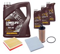 DENCKERMANN Controllo Set MANNOL LONGLIFE 5W-30 8L Per Fiat Freemont 3.6 4x4