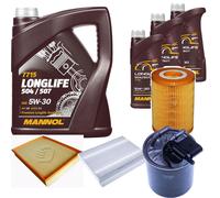 DENCKERMANN Controllo Set MANNOL LONGLIFE 5W-30 8L Per Mercedes-Benz Sprinter