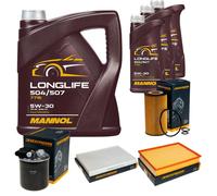 DENCKERMANN Controllo Set MANNOL LONGLIFE 5W-30 8L Per Mercedes-Benz Sprinter