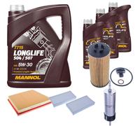 DENCKERMANN Controllo Set MANNOL LONGLIFE 5W-30 8L Per MINI Mini Countryman