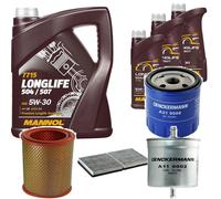 DENCKERMANN Controllo Set MANNOL LONGLIFE 5W-30 8L Per Renault Espace II 2.2