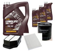 DENCKERMANN Controllo Set MANNOL LONGLIFE 5W-30 8L Per Suzuki Grand Vitara II