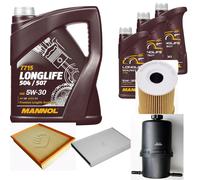 DENCKERMANN Controllo Set MANNOL LONGLIFE 5W-30 8L Per VW Crafter 30-50