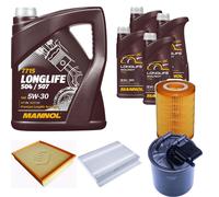DENCKERMANN Controllo Set MANNOL LONGLIFE 5W-30 9L Per Mercedes-Benz Sprinter