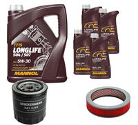 DENCKERMANN Controllo Set MANNOL LONGLIFE 5W-30 9L Per Nissan Pick-Up 2.4 4WD
