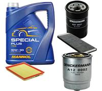 Denckermann Controllo Set mannol Special Plus 10W-30 5L per Opel Astra F &