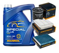 Denckermann Controllo Set mannol Special Plus 10W-30 5L per Toyota Auris Ruota