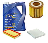 DENCKERMANN Controllo Set MANNOL Special Plus 10W-30 5L Per VW Polo 1.2 12V