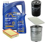 DENCKERMANN Controllo Set MANNOL Special Plus 10W-30 6L Per Audi A6 1.9 TDI