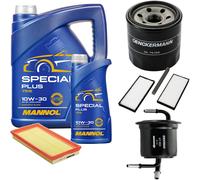 DENCKERMANN Controllo Set MANNOL Special Plus 10W-30 6L per KIA Shuma II 1.8
