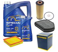 DENCKERMANN Controllo Set MANNOL Special Plus 10W-30 6L Per Mercedes SLK 230