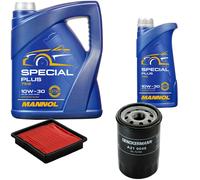 DENCKERMANN Controllo Set MANNOL Special Plus 10W-30 6L Per Nissan Note 1.4