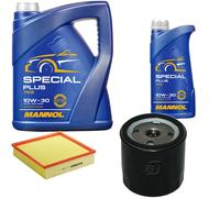 DENCKERMANN Controllo Set MANNOL Special Plus 10W-30 6L Per Opel Omega B 2.2