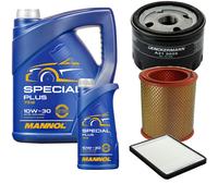 DENCKERMANN Controllo Set MANNOL Special Plus 10W-30 6L Per Renault Megane I