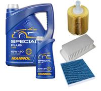 Denckermann Controllo Set mannol Special Plus 10W-30 6L per Toyota Yaris 1.4