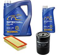 DENCKERMANN Controllo Set MANNOL Special Plus 10W-30 6L Per VW Caddy I 1.6 D