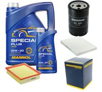 DENCKERMANN Controllo Set MANNOL Special Plus 10W-30 6L Per VW Golf III 1.8
