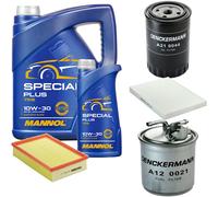 Denckermann Controllo Set mannol Special Plus 10W-30 6L per VW Polo