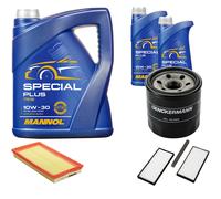 DENCKERMANN Controllo Set MANNOL Special Plus 10W-30 7 L per KIA Shuma II 1.8