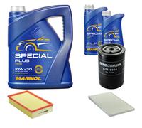 DENCKERMANN Controllo Set MANNOL Special Plus 10W-30 7L Per Audi A6 1.9 TDI