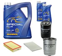DENCKERMANN Controllo Set MANNOL Special Plus 10W-30 7L Per Audi A6 1.9 TDI