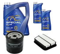 DENCKERMANN Controllo Set MANNOL Special Plus 10W-30 7L Per Chevrolet Rezzo