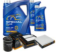 DENCKERMANN Controllo Set MANNOL Special Plus 10W-30 7L Per Honda Civic VIII