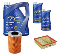 DENCKERMANN Controllo Set MANNOL Special Plus 10W-30 7L Per Mercedes E-Klasse