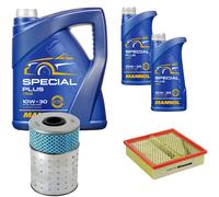DENCKERMANN Controllo Set MANNOL Special Plus 10W-30 7L Per Mercedes E-Klasse