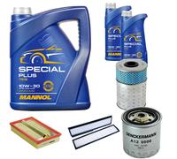 DENCKERMANN Controllo Set MANNOL Special Plus 10W-30 7L Per Mercedes E-Klasse
