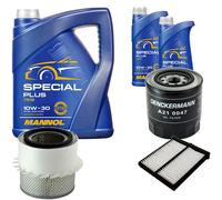 DENCKERMANN Controllo Set MANNOL Special Plus 10W-30 7L Per Mitsubishi L 200