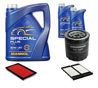 Denckermann Controllo Set mannol Special Plus 10W-30 7L per Nissan Dennis