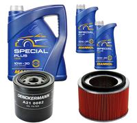DENCKERMANN Controllo Set MANNOL Special Plus 10W-30 7L Per Nissan Patrol GR