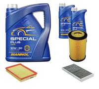 Denckermann Controllo Set mannol Special Plus 10W-30 7L per Opel Corsa C 1.2