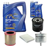 DENCKERMANN Controllo Set MANNOL Special Plus 10W-30 7L Per Renault Clio II