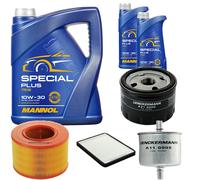 DENCKERMANN Controllo Set MANNOL Special Plus 10W-30 7L Per Renault Megane I