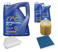 DENCKERMANN Controllo Set MANNOL Special Plus 10W-30 7L Per Toyota Auris 1.4