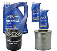 DENCKERMANN Controllo Set MANNOL Special Plus 10W-30 7L Per Toyota Hiace IV