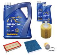 DENCKERMANN Controllo Set MANNOL Special Plus 10W-30 7L Per Toyota Yaris 1.4