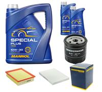 DENCKERMANN Controllo Set MANNOL Special Plus 10W-30 7L Per VW Golf III 1.6
