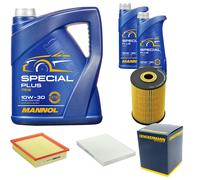 DENCKERMANN Controllo Set MANNOL Special Plus 10W-30 7L Per VW Golf III 2.8