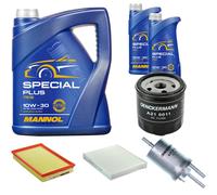 Denckermann Controllo Set mannol Special Plus 10W-30 7L per VW Polo Di 1.4