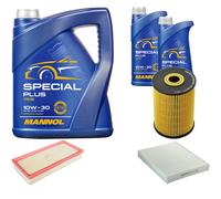 Denckermann Controllo Set mannol Special Plus 10W-30 7L per VW Touareg 3.2 V6