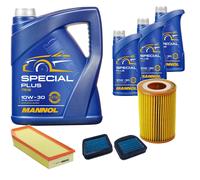 DENCKERMANN Controllo Set MANNOL Special Plus 10W-30 8L Per Mercedes E-Klasse