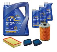 DENCKERMANN Controllo Set MANNOL Special Plus 10W-30 8L Per Mercedes E-Klasse