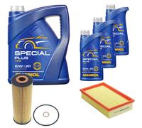 DENCKERMANN Controllo Set MANNOL Special Plus 10W-30 8L Per Mercedes E-Klasse