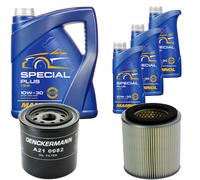 DENCKERMANN Controllo Set MANNOL Special Plus 10W-30 8L Per Nissan Terrano I
