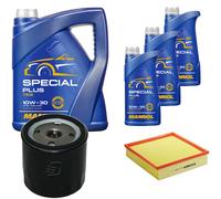 Denckermann Controllo Set mannol Special Plus 10W-30 8L per Opel Omega - B